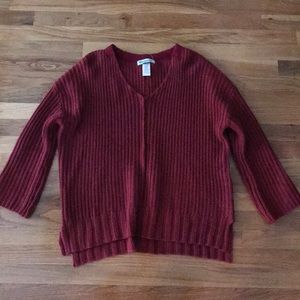 Red Wine colored sweater